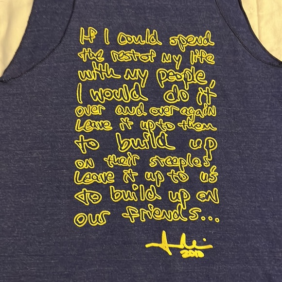 SOJA Concert Tank ✨ with Rest of My Life Lyrics - Picture 4 of 5